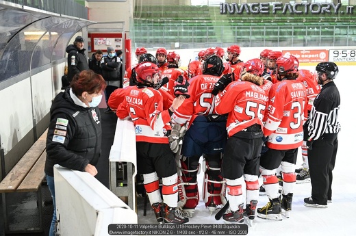 2020-10-11 Valpellice Bulldogs U19-Hockey Pieve 0488 Squadra